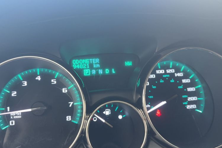 Used Buick Enclave 2014 3.6L Four-Wheel Drive Smart Luxury Flagship Edition Odometer Close Up