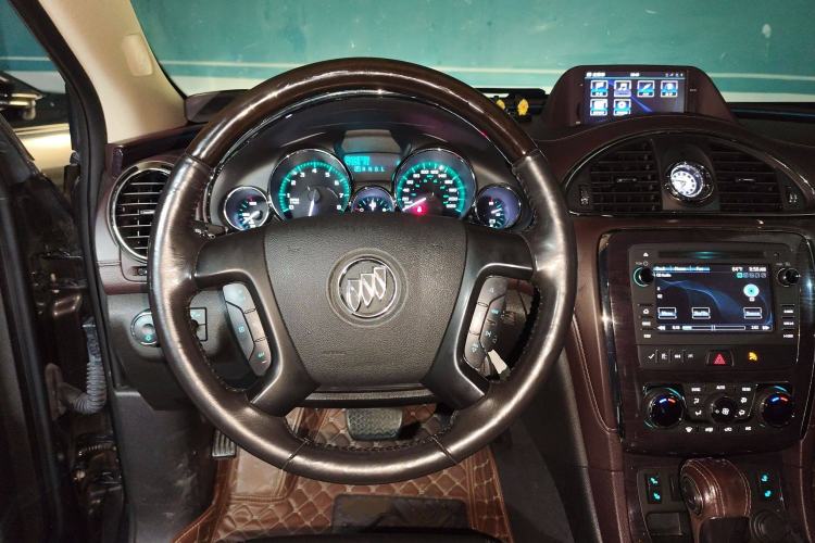 Used Buick Enclave 2014 3.6L Two-Wheel Drive Elite Comfort Version Steering Wheel