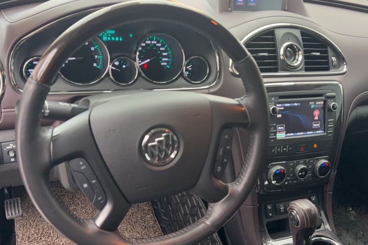 Used Buick Enclave 2014 3.6L Two-Wheel Drive Elite Comfort Version Steering Wheel