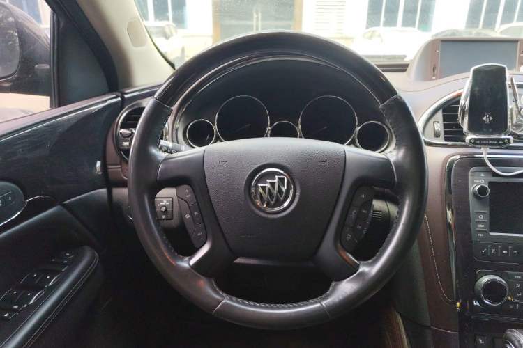 Used Buick Enclave 2014 3.6L Two-Wheel Drive Elite Comfort Version Steering Wheel