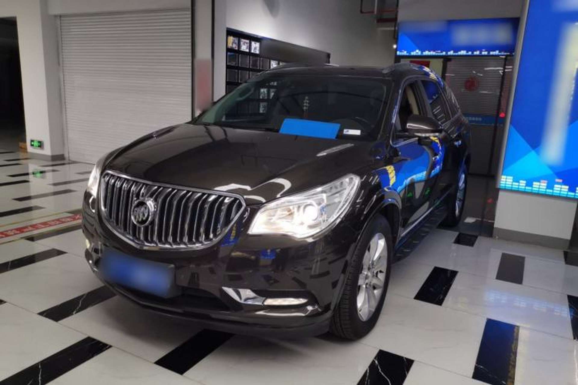 Used Buick Enclave 2014 3.6L Four-Wheel Drive Smart Luxury Flagship Edition Front Left 45 Deg