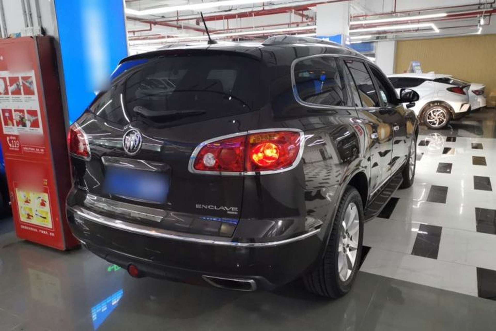 Used Buick Enclave 2014 3.6L Four-Wheel Drive Smart Luxury Flagship Edition Rear Right 45 Deg