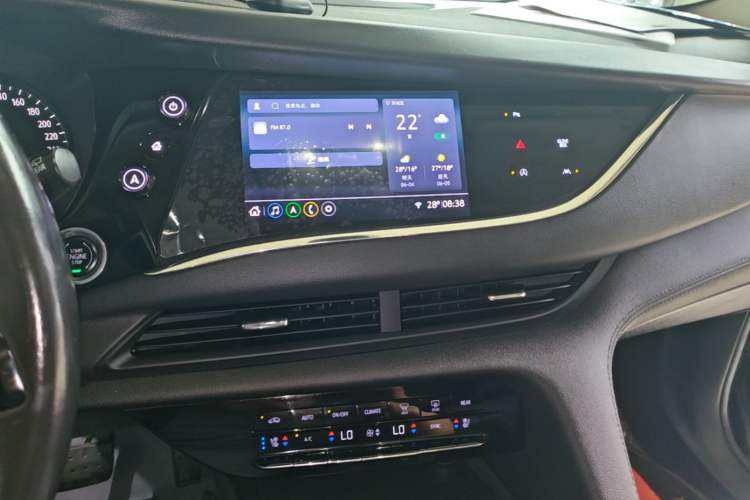 Used Buick Enclave 2020 28T Two-Wheel Drive Prestige Version Audio And AC Panel