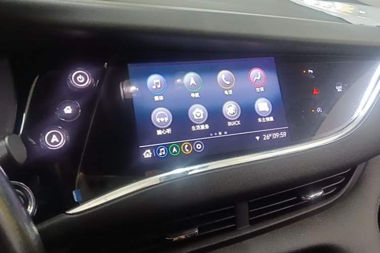 Used Buick Enclave 2020 28T Two-Wheel Drive Zhanqi Version Audio And AC Panel