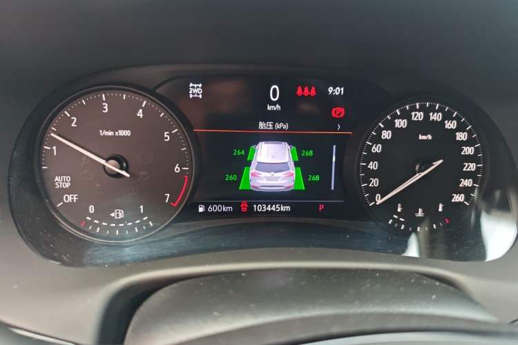 Used Buick Enclave 2020 28T Four-Wheel Drive Flagship Version Instrument Cluster