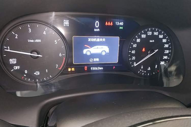 Used Buick Enclave 2020 28T Four-Wheel Drive Luxury Flagship Edition Instrument Cluster
