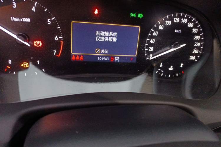 Used Buick Enclave 2020 28T Four-Wheel Drive Prestige Version Odometer Close Up