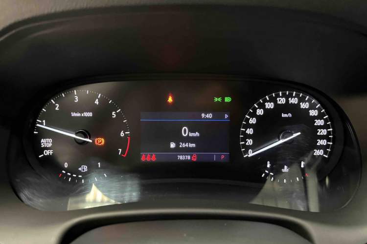 Used Buick Enclave 2020 28T Two-Wheel Drive Prestige Version Odometer Close Up