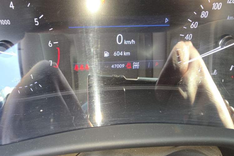 Used Buick Enclave 2020 28T Four-Wheel Drive Prestige Version Odometer Close Up
