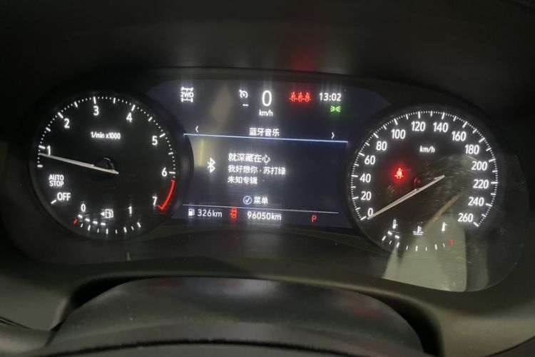 Used Buick Enclave 2020 28T Four-Wheel Drive Flagship Version Odometer Close Up