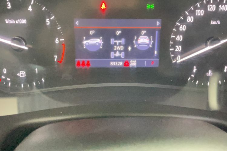 Used Buick Enclave 2020 28T Four-Wheel Drive Prestige Version Odometer Close Up