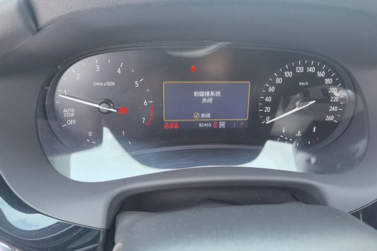 Used Buick Enclave 2020 28T Four-Wheel Drive Prestige Version Odometer Close Up