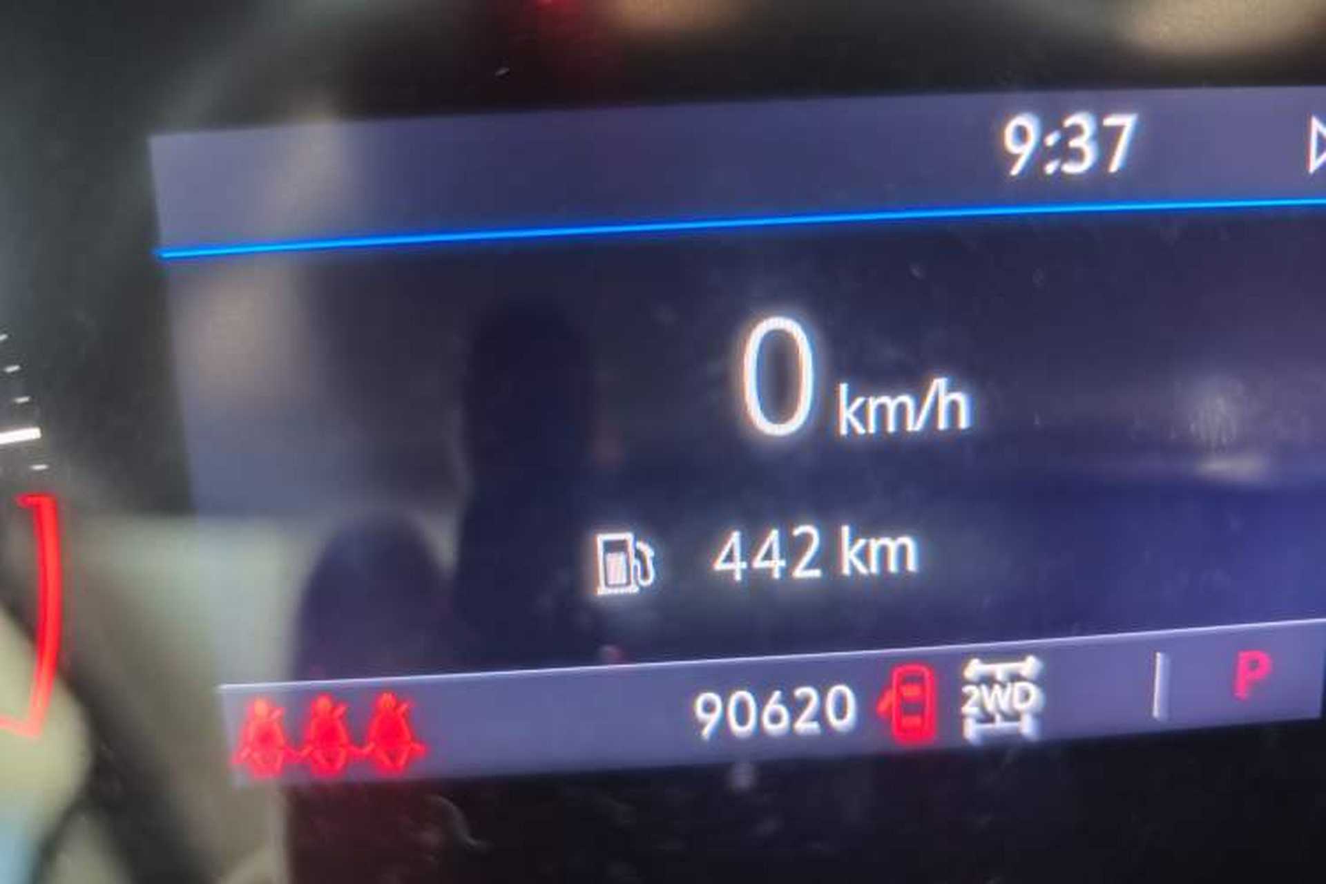 Used Buick Enclave 2020 28T Four-Wheel Drive Prestige Version Odometer Close Up