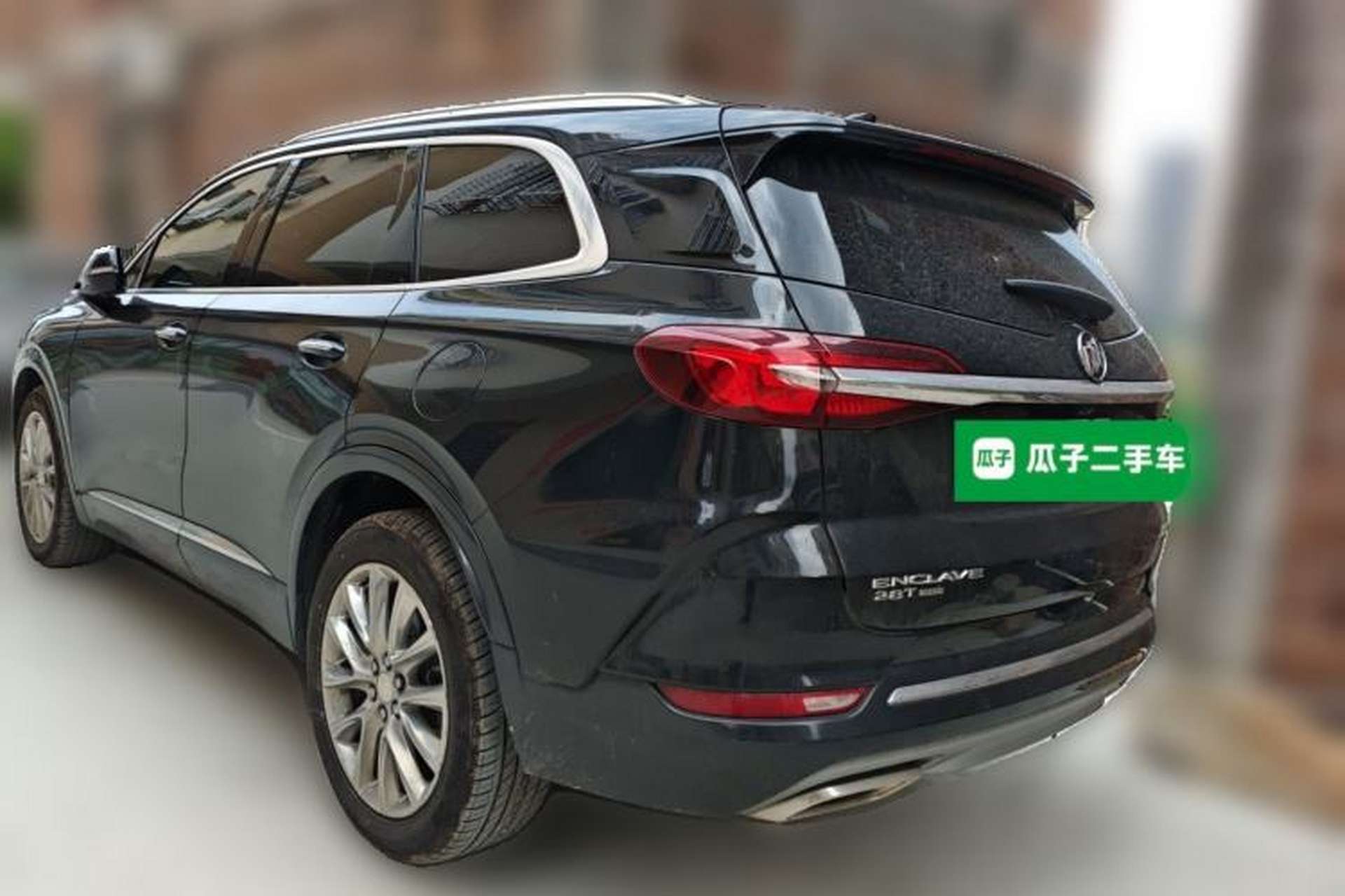 Used Buick Enclave 2020 28T Four-Wheel Drive Luxury Flagship Edition Rear Left 45 Deg