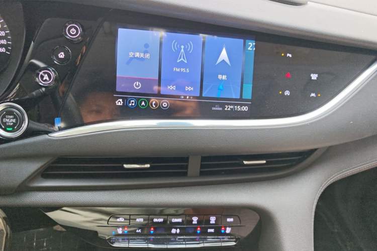 Used Buick Enclave 2020 28T Four-Wheel Drive Prestige Version Audio And AC Panel