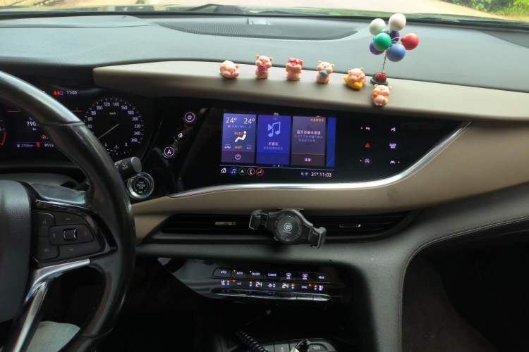 Used Buick Enclave 2020 28T Four-Wheel Drive Luxury Flagship Edition Audio And AC Panel