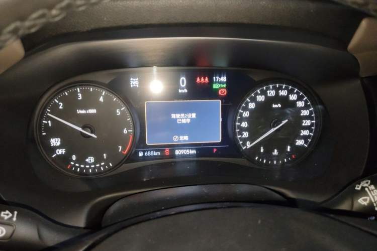 Used Buick Enclave 2020 28T Four-Wheel Drive Luxury Flagship Edition Instrument Cluster
