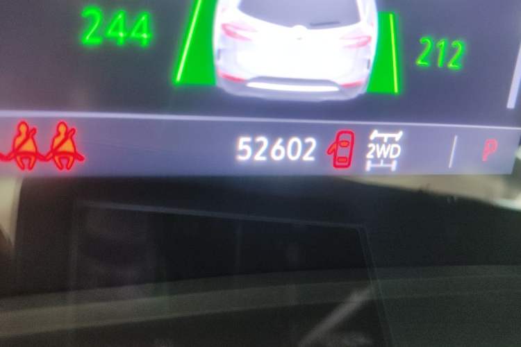 Used Buick Enclave 2020 28T Four-Wheel Drive Prestige Version Odometer Close Up