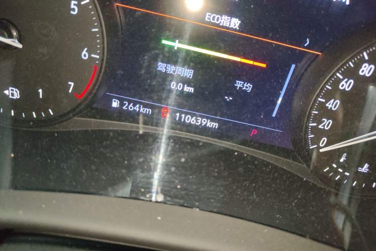 Used Buick Enclave 2020 28T Four-Wheel Drive Flagship Version Odometer Close Up