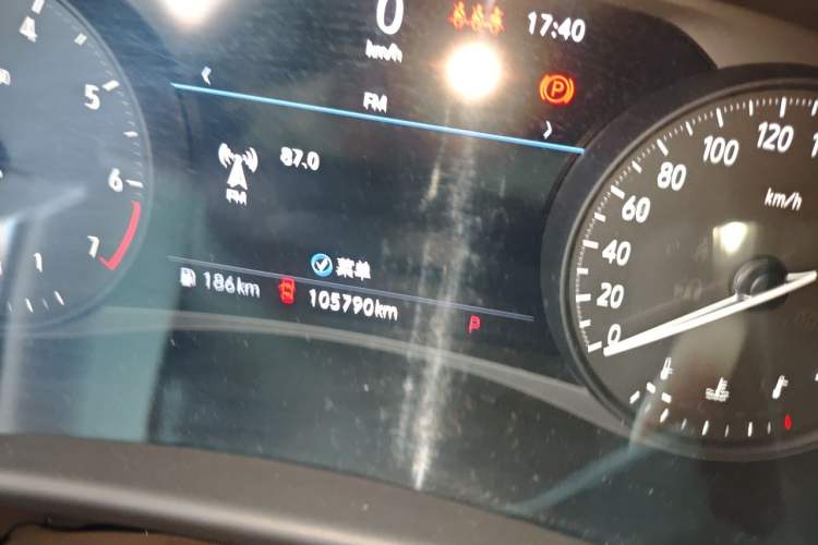 Used Buick Enclave 2020 28T Two-Wheel Drive Prestige Version Odometer Close Up