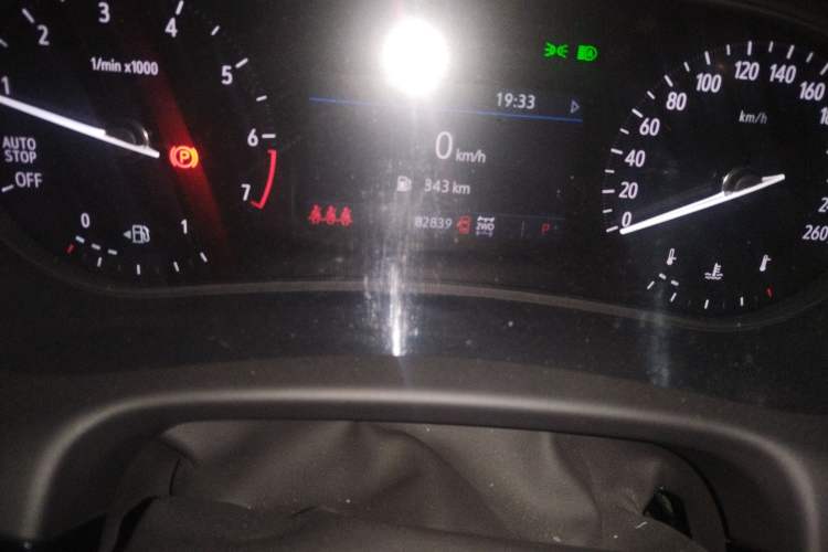 Used Buick Enclave 2020 28T Four-Wheel Drive Prestige Version Odometer Close Up
