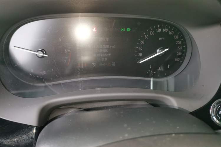 Used Buick Enclave 2020 28T Four-Wheel Drive Prestige Version Odometer Close Up
