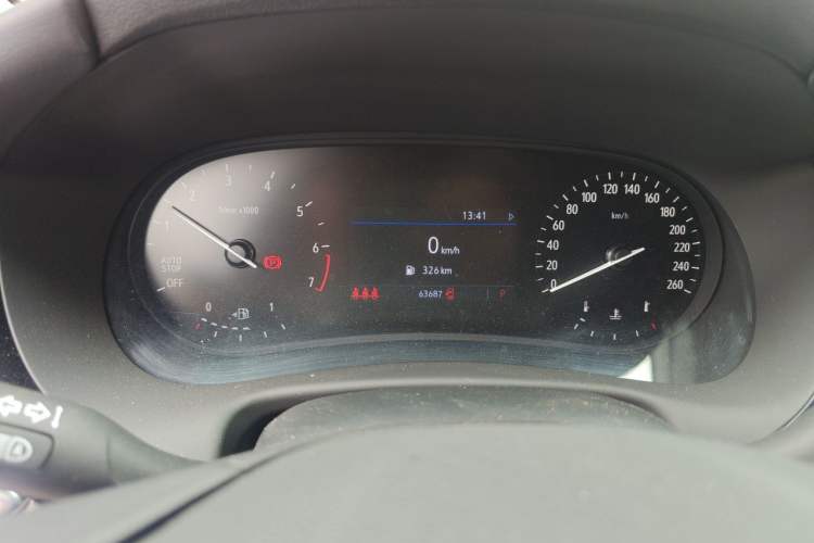 Used Buick Enclave 2020 28T Two-Wheel Drive Prestige Version Odometer Close Up
