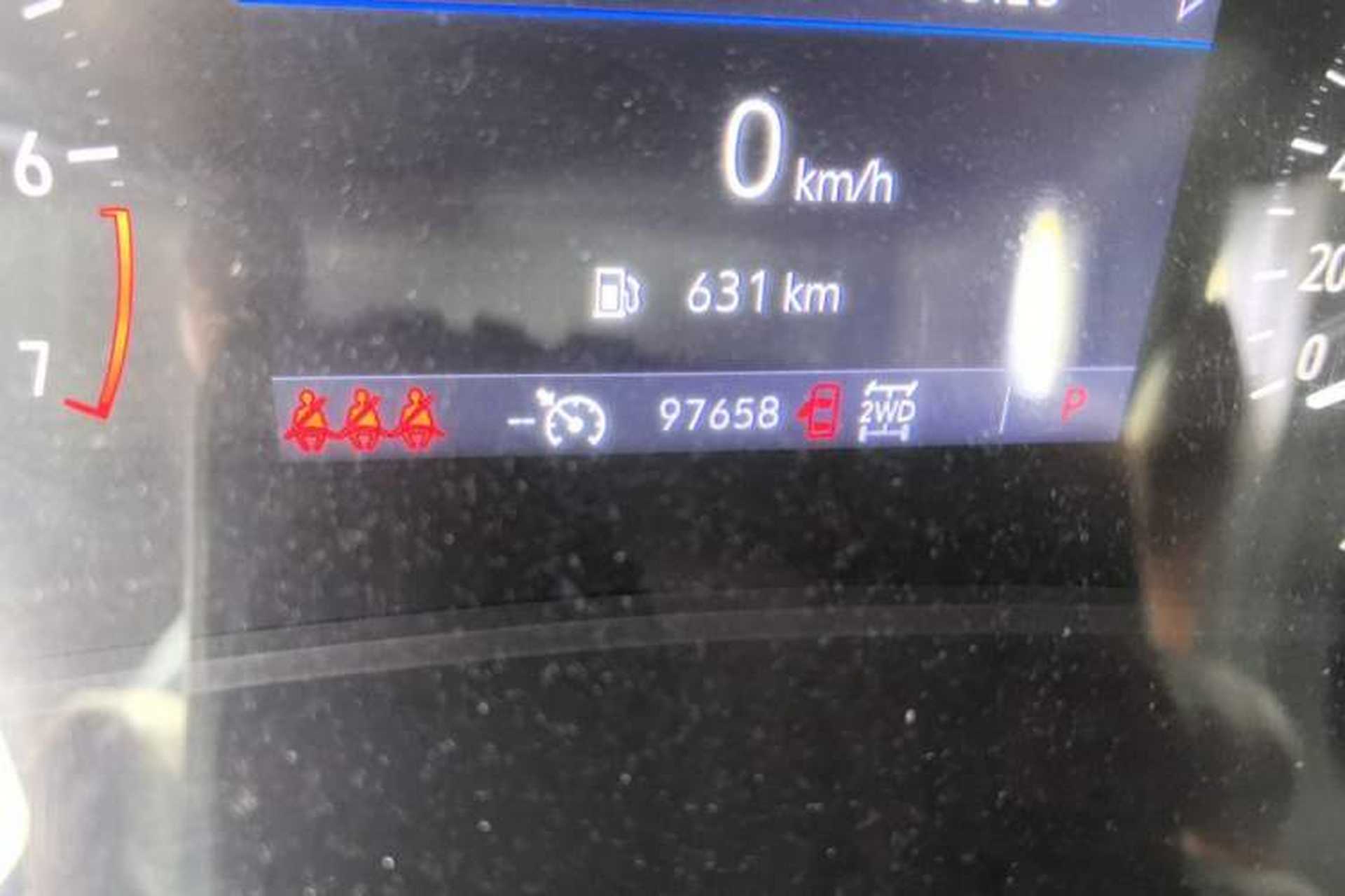 Used Buick Enclave 2020 28T Four-Wheel Drive Prestige Version Odometer Close Up