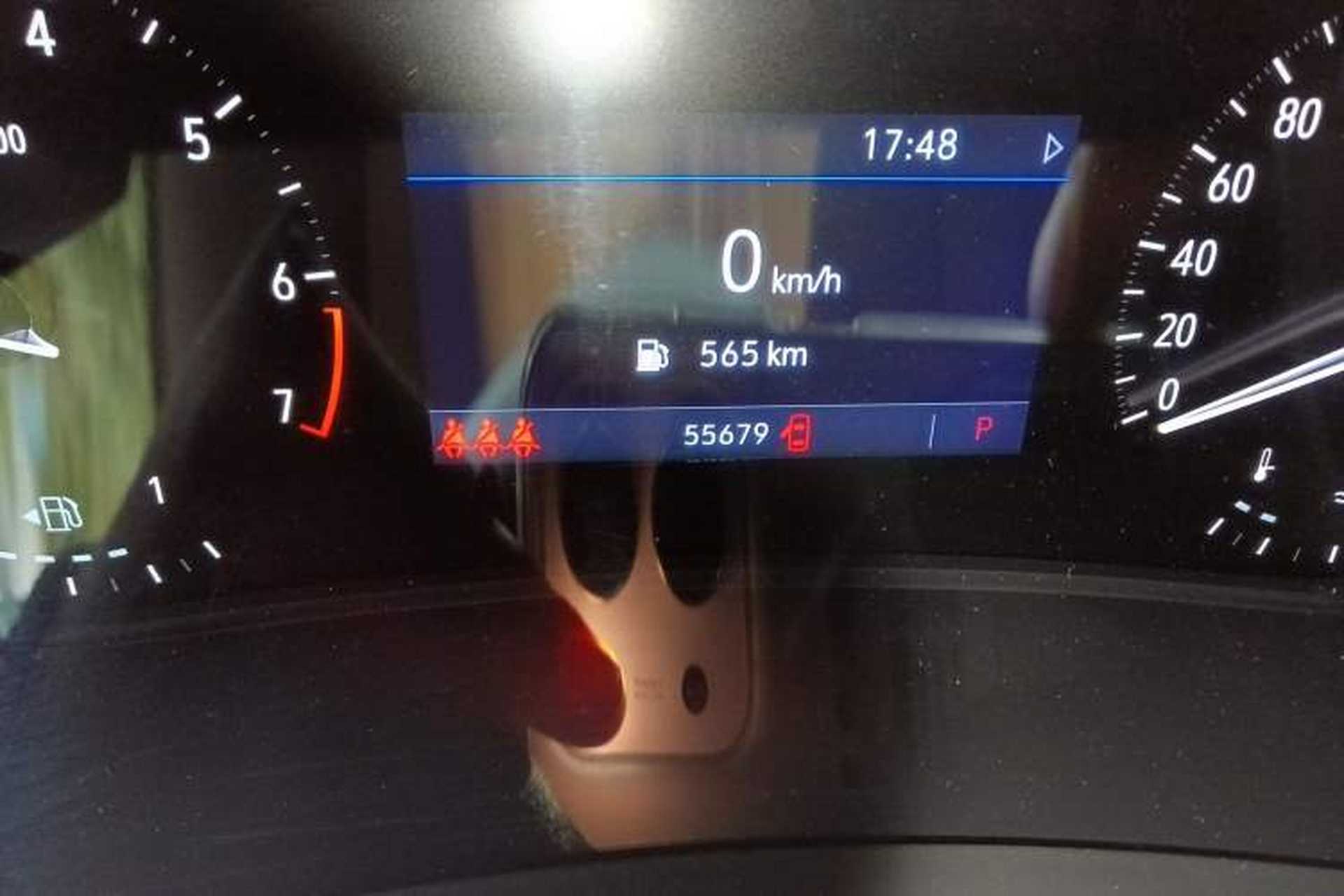 Used Buick Enclave 2020 28T Two-Wheel Drive Luxury Version Odometer Close Up