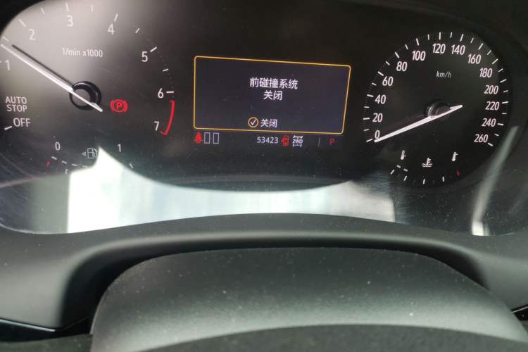 Used Buick Enclave 2020 28T Four-Wheel Drive Prestige Version Odometer Close Up