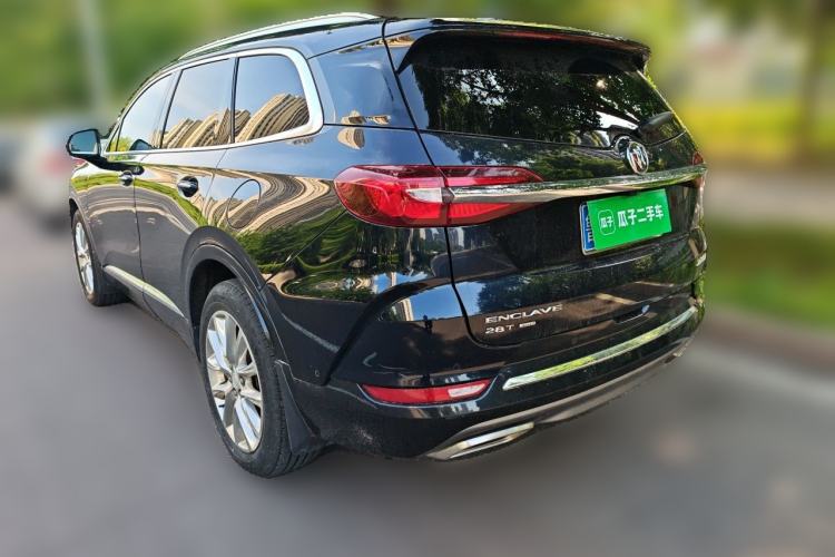 Used Buick Enclave 2020 28T Four-Wheel Drive Luxury Flagship Edition Rear Left 45 Deg