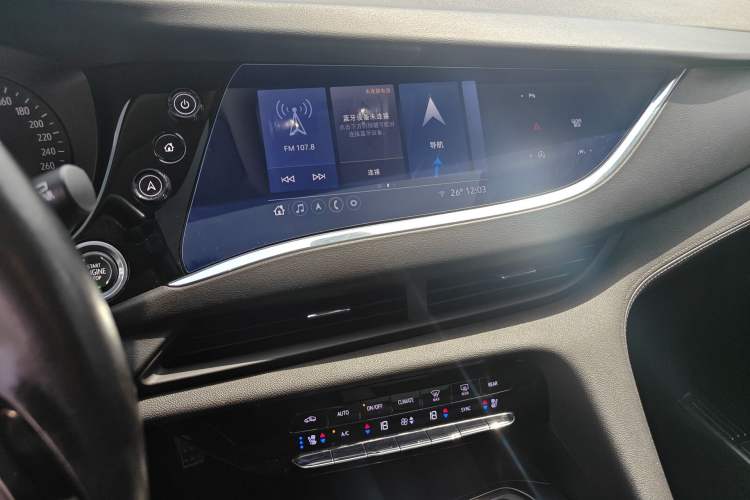 Used Buick Enclave 2020 28T Two-Wheel Drive Prestige Version Audio And AC Panel