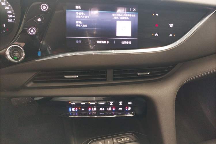Used Buick Enclave 2020 28T Four-Wheel Drive Prestige Version Audio And AC Panel