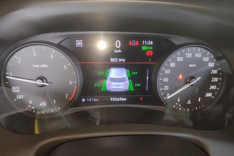 Used Buick Enclave 2020 28T Four-Wheel Drive Flagship Version Instrument Cluster