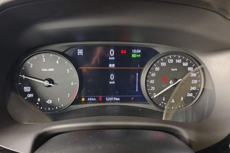 Used Buick Enclave 2020 28T All-Wheel Drive Avenir Odometer Close Up