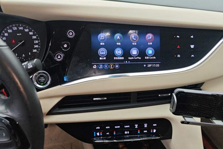 Used Buick Enclave 2020 28T All-Wheel Drive Avenir Audio And AC Panel