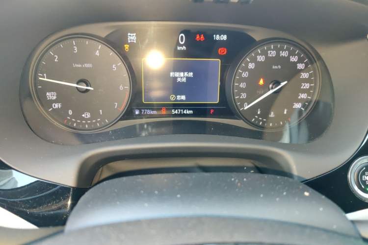 Used Buick Enclave 2020 28T All-Wheel Drive Avenir Odometer Close Up