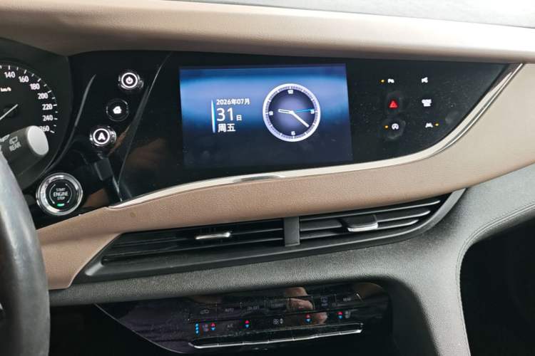 Used Buick Enclave 2020 28T Four-Wheel Drive Luxury Flagship Edition Audio And AC Panel
