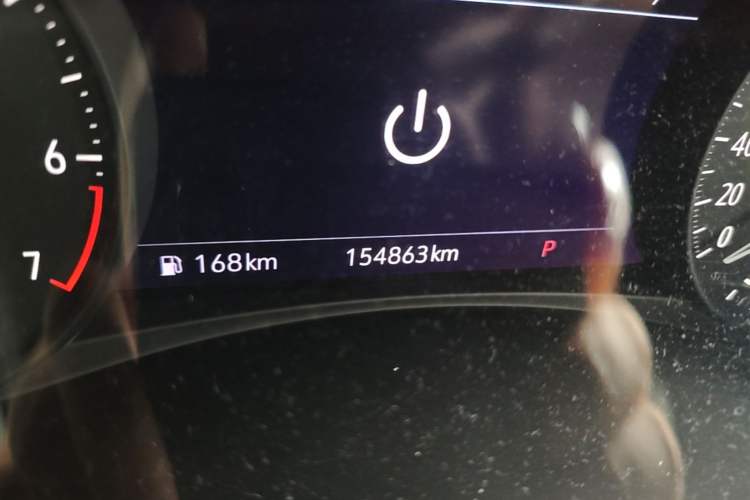 Used Buick Enclave 2020 28T Four-Wheel Drive Luxury Flagship Edition Odometer Close Up