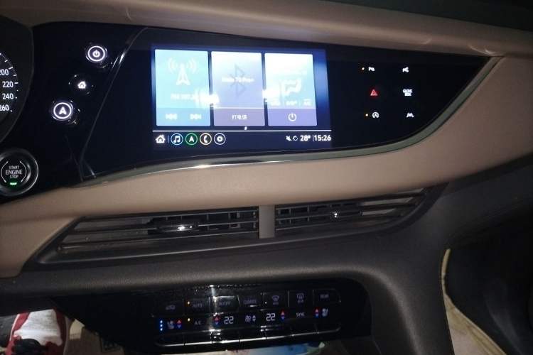 Used Buick Enclave 2020 28T Four-Wheel Drive Luxury Flagship Edition Audio And AC Panel