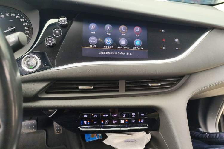 Used Buick Enclave 2020 28T Four-Wheel Drive Flagship Version Audio And AC Panel