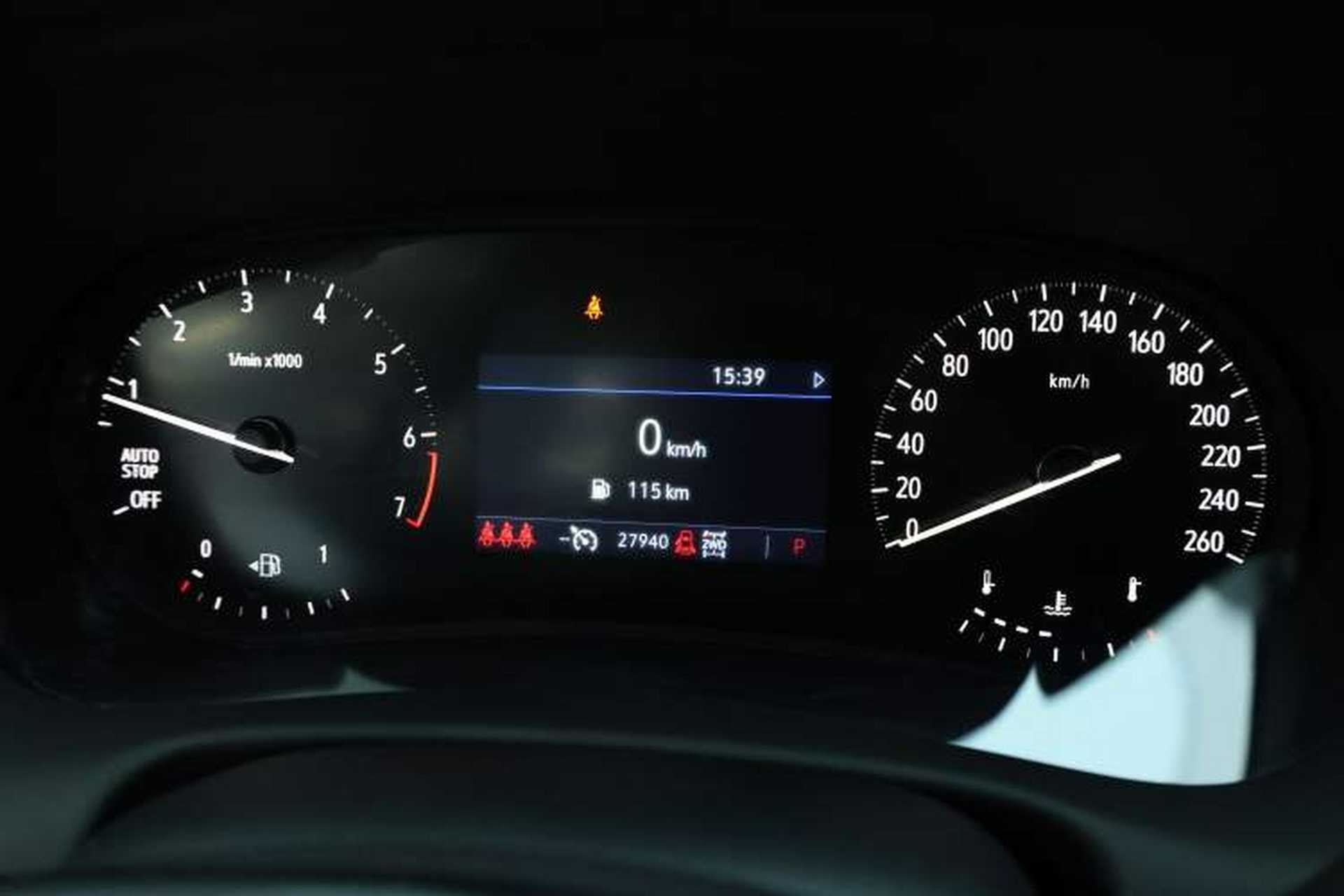 Used Buick Enclave 2020 28T Four-Wheel Drive Prestige Version Odometer Close Up