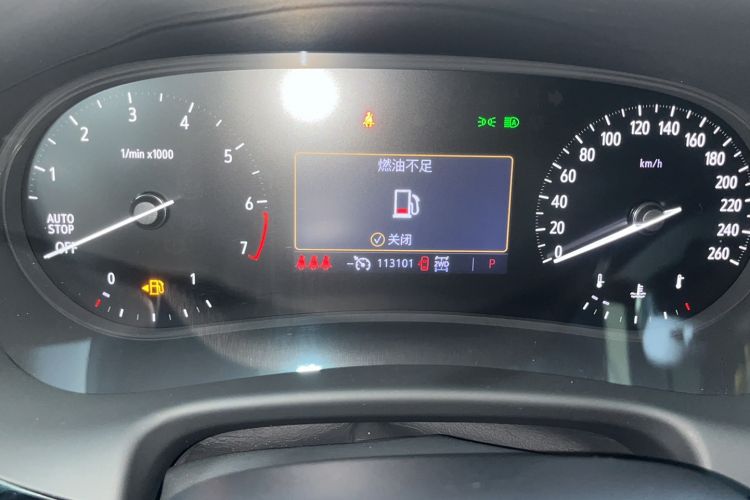 Used Buick Enclave 2020 28T Four-Wheel Drive Prestige Version Odometer Close Up