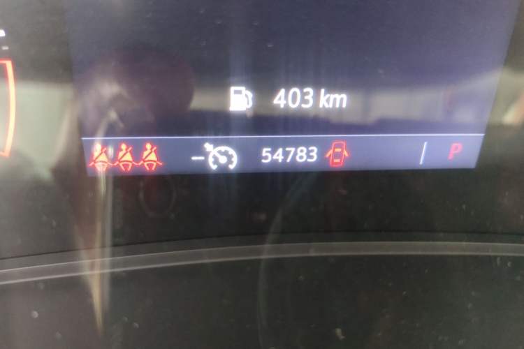 Used Buick Enclave 2020 28T Two-Wheel Drive Prestige Version Odometer Close Up