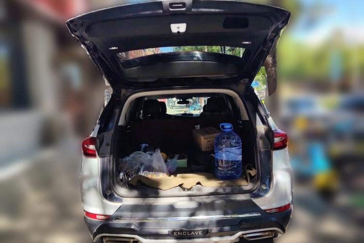 Used Buick Enclave 2020 28T Two-Wheel Drive Zhanqi Version Trunk