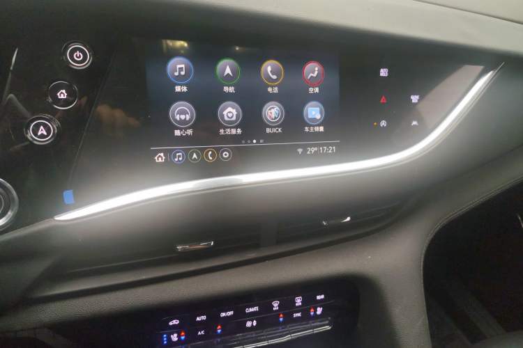 Used Buick Enclave 2022 652T Four-Wheel Drive Prestige 7-Seater Audio And AC Panel