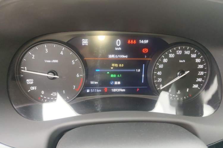 Used Buick Enclave 2022 652T 4x4 Prestige Flagship 7-Seater Instrument Cluster
