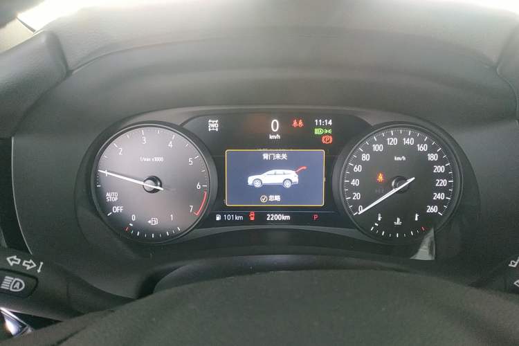 Used Buick Enclave 2022 652T 4x4 Prestige Flagship 6-Seater Instrument Cluster