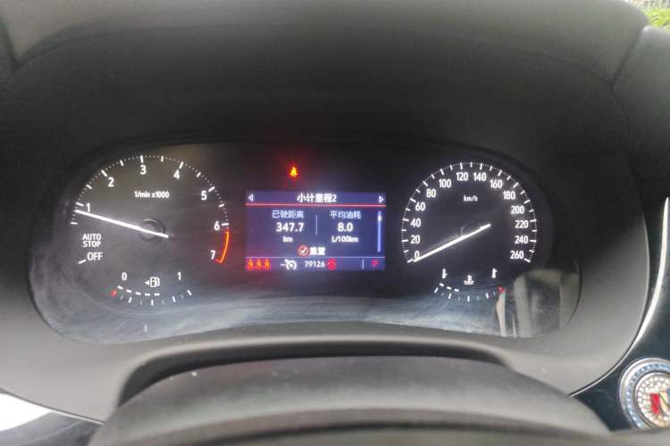 Used Buick Enclave 2022 652T Two-Wheel-Drive Prestige 7-Seater Instrument Cluster