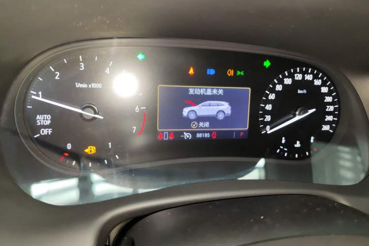 Used Buick Enclave 2022 652T Two-Wheel-Drive Prestige 7-Seater Instrument Cluster